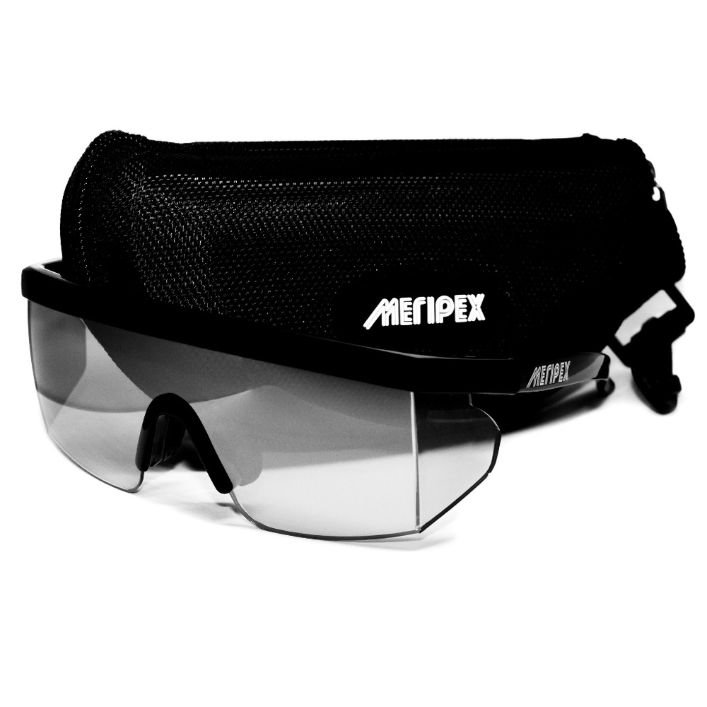 Unisex Sport Vintage Mirrored Sunglasses Black